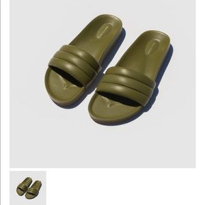 ISO Beatrice Valenzuela in Olive in a size 9